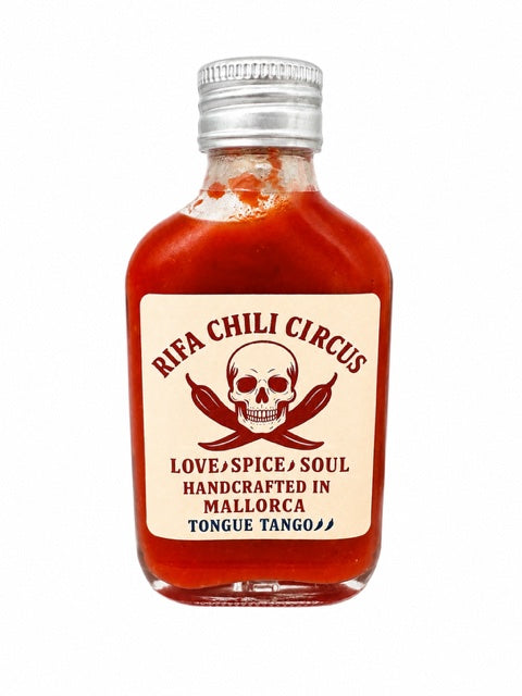 RiFa Tongue Tango fruity hot sauce handmade in Mallorca
