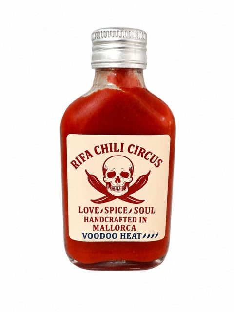 RiFa Voodoo Heat extra hot handmade chili sauce